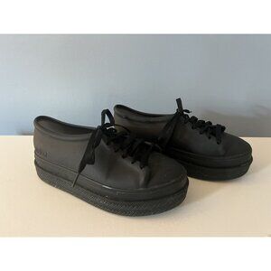 Melissa Men's Black Shadow Platform Shoes Size 38